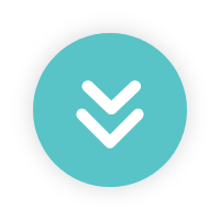A teal circle with two white downward-pointing chevrons in the center, indicating a download or scroll down action.